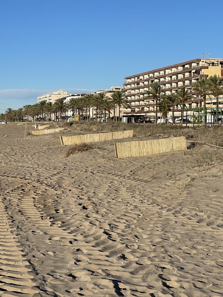 DUAL - A Calafell, la instal·lació de sensors eòlics per restaurar les dunes i protegir les nostres platges